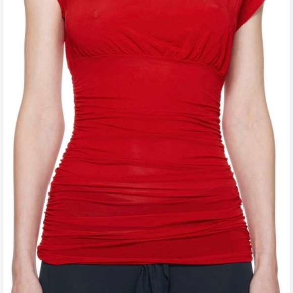 Paloma Wool Vibrant Red Shirt - Picture 2 of 10